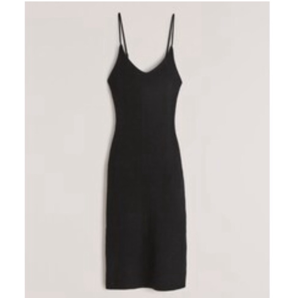 Abercrombie & Fitch Midi Slip Sweater Dress